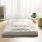 Costway Full/King/Queen/Twin Futon Mattress Japanese Floor Sleeping Pad Washable Cover Carry Bag Beige
